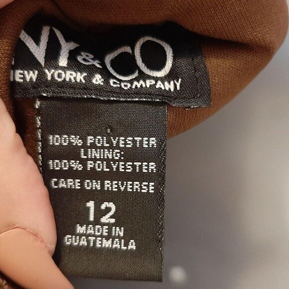 NY & Co 1990s Animal Print Mini Dress - Picture 4 of 4